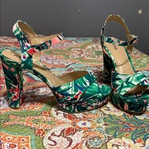 Floral Heels